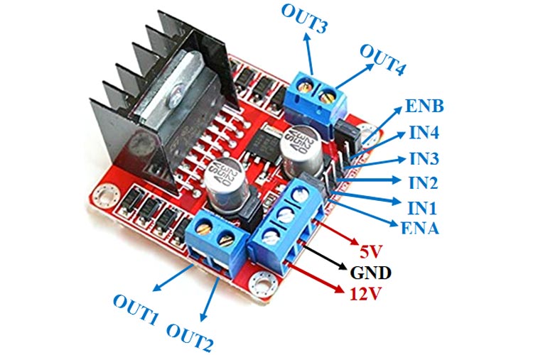 L298N motor driver