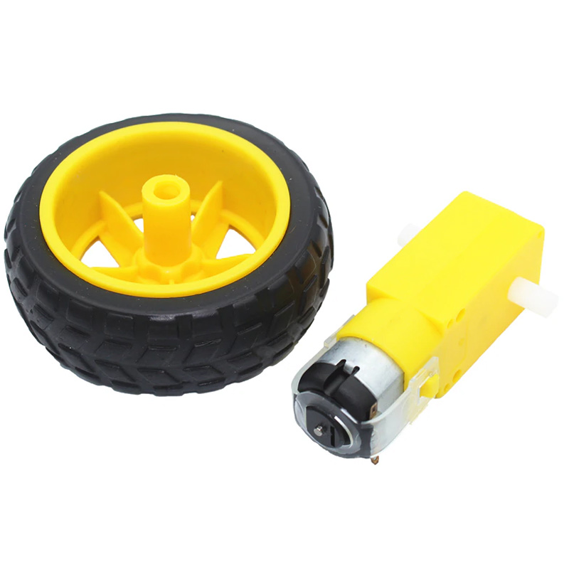 dc moteur + roue
