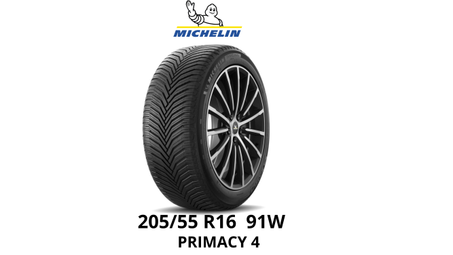 205/55R16  91W PRIMACY 4