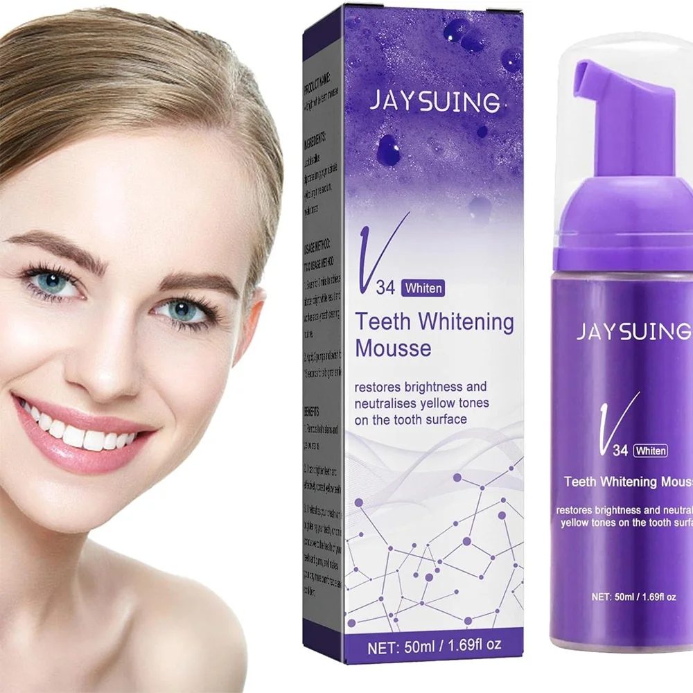 • Whitening Foam Toothpaste