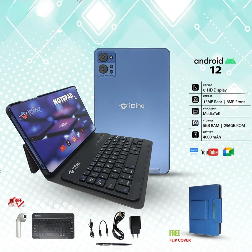 • New Idino Note Pad 8 256 GB