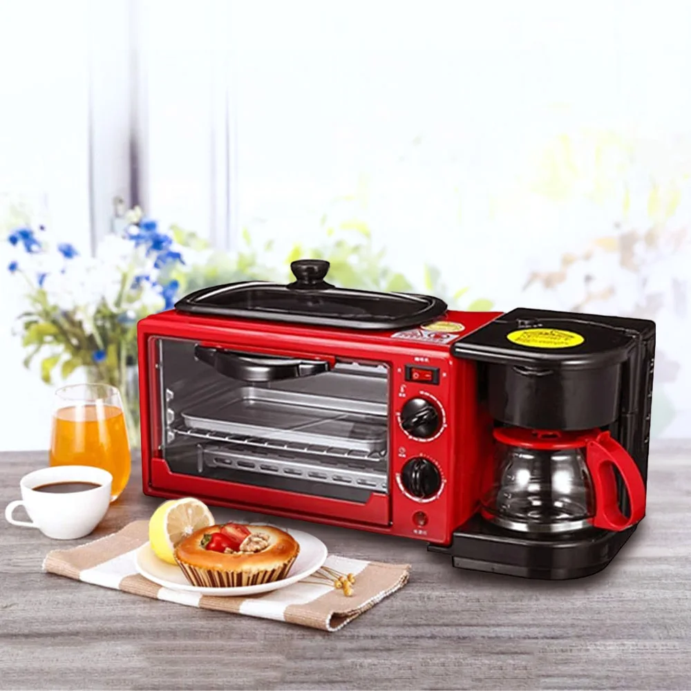 • 3-In-1 Multifunction Breakfast Machine - ماكينة إعداد الفطور متعددة الوظائف