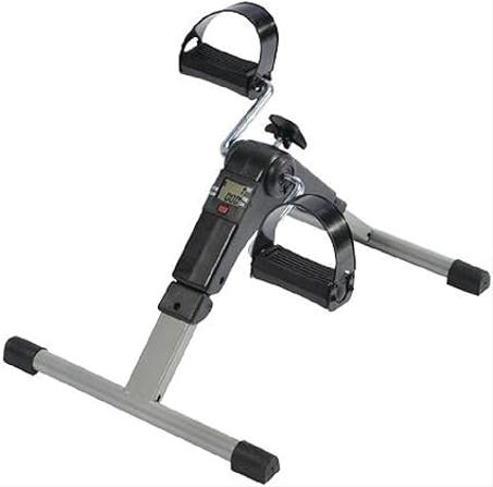 مدرب طبي أخوي قابل للطي مع غلاف خارجي من البولي بروبيلين يدوي باللون الأسود معدات لياقة بدنية تمارين دواسة