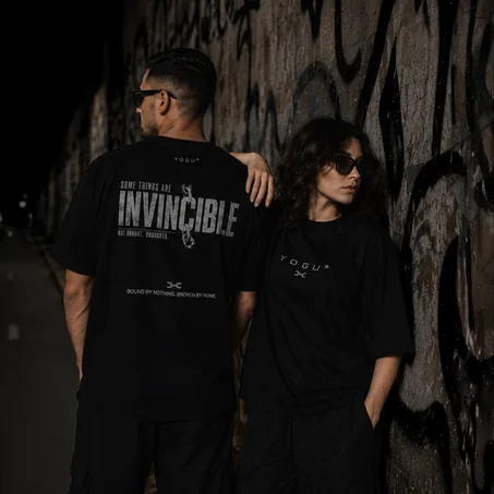 YOGU® INVINCIBLE Oversized T-Shirt