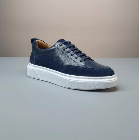 Baskets Sport-Chic en Cuir Premium - Ref-001