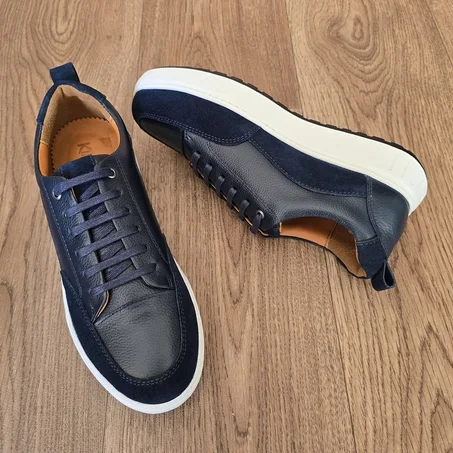 Baskets Sport-Chic en Cuir Premium - Ref 018