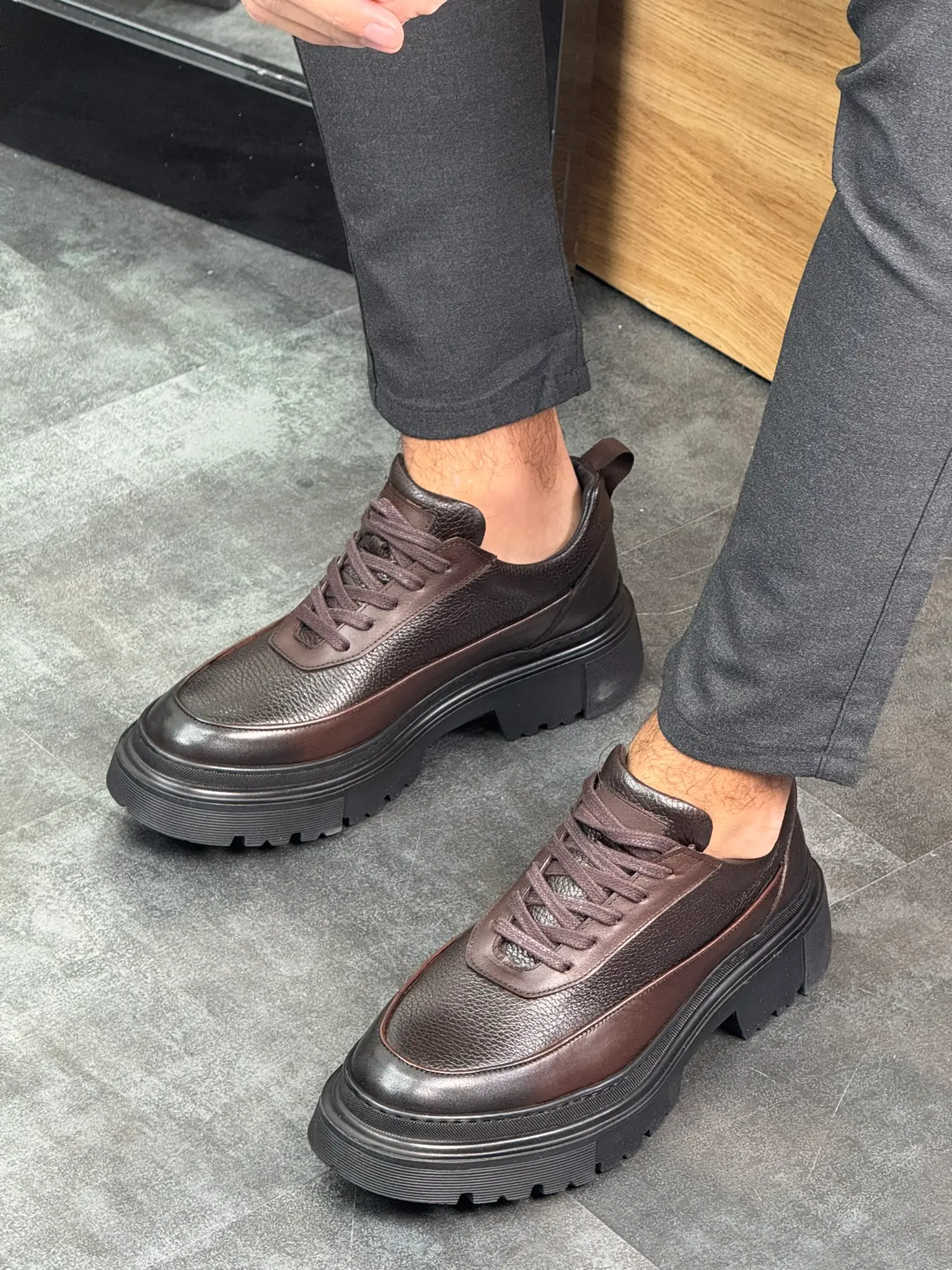 Chaussures Kinzana- Ref 009 Marron