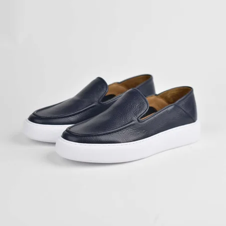 Mocassins sports en cuir - Ref 023