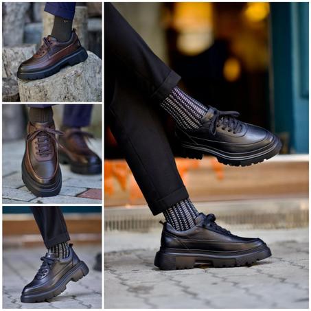Chaussures en cuir pour hommes