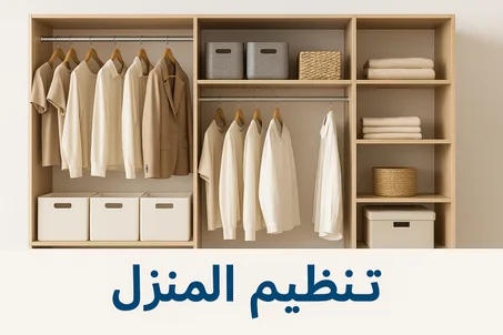 تنظيم المنزل