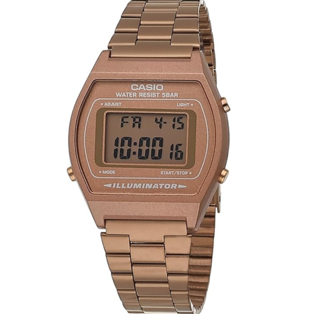 كاسيو ساعة عملية كاجوال للجنسين رقمي ستانلس ستيل