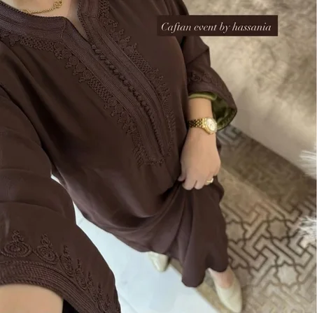 قفطان أنيق للأفراح والمناسبات