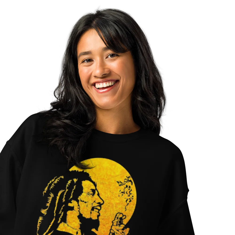 Bob Marley Unisex Sweatshirt – Timeless Comfort & Iconic Style