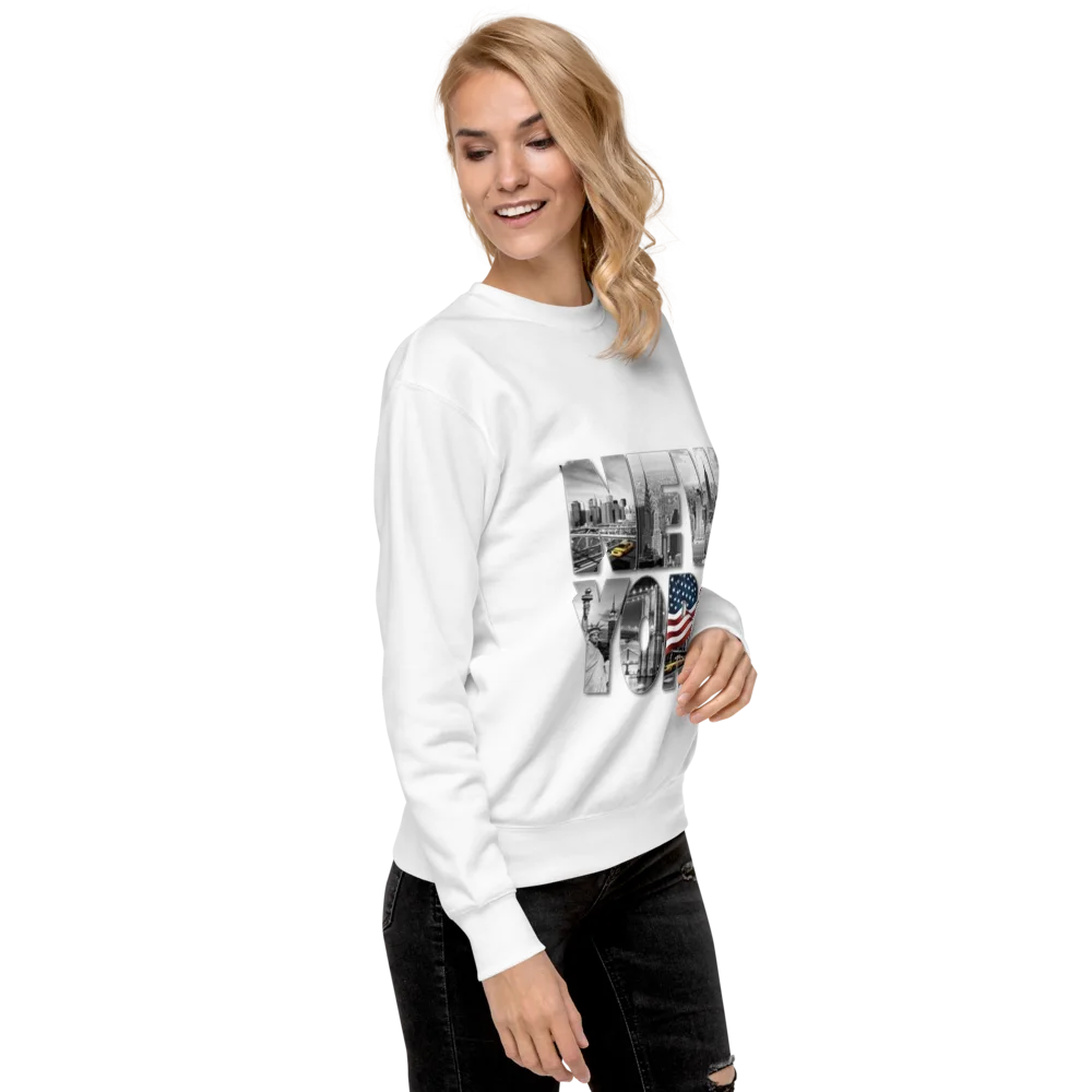 Unisex "New York City Vibes" Premium Sweatshirt – Bold Street Style