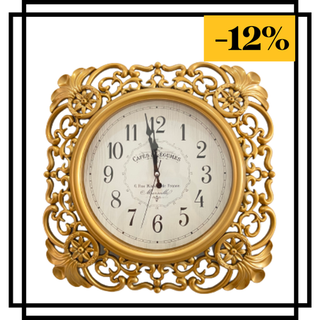 Horloge murale / en Acrylique