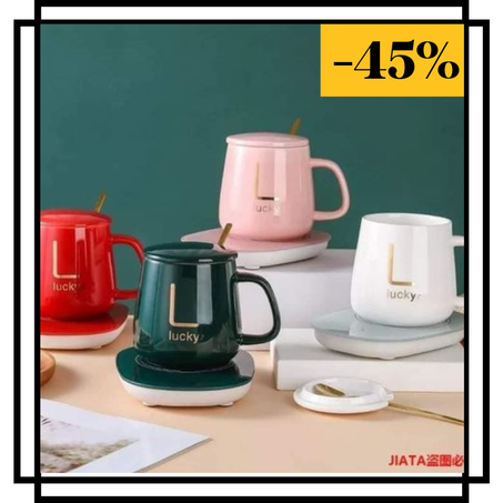 Tasse Céramique Avec Résistance USB / كوب سيراميك مع جهاز التسخين