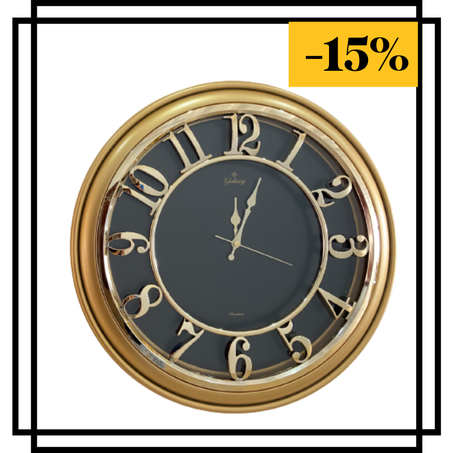 Horloge murale en acrylique