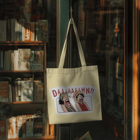 One Piece Reaction Tote Bag