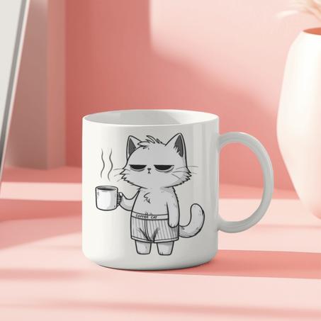 Coffee Cat Mug