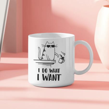 Rebel Cat Mug