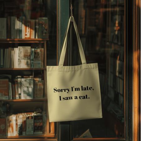 Cat Lovers Excuse Tote Bag