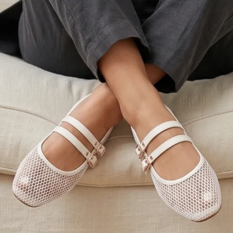 باليرين  مريحة وأنيقة – لمسة أنثوية راقية تناسب جميع الإطلالات 💕 3