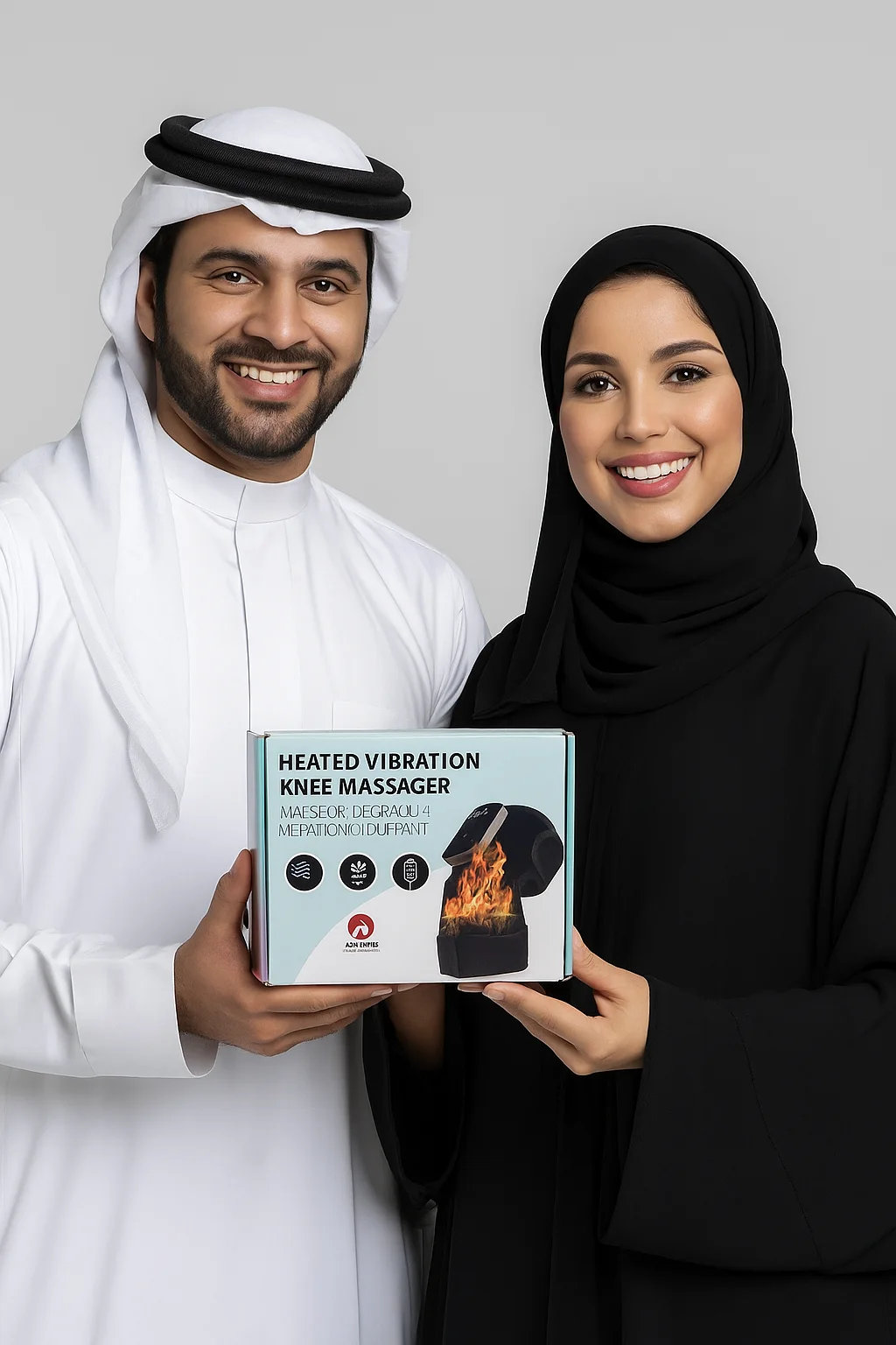 جهاز التدليك الذكي 3 في 1 الأصلي ( الركبة، الكثف، الكوع ) راحة مثالية بلا مجهود ولا مصاريف