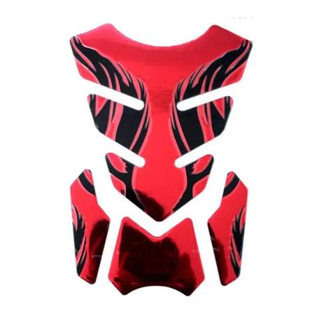 ملصق عظم السمكة 3D للدراجات النارية