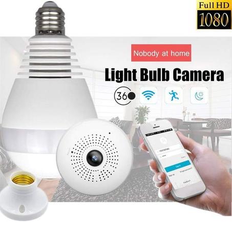 Ampoule Camera-Micro 360° FULL HD