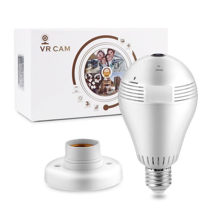 Ampoule Camera-Micro 360° FULL HD