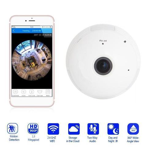 Ampoule Camera-Micro 360° FULL HD