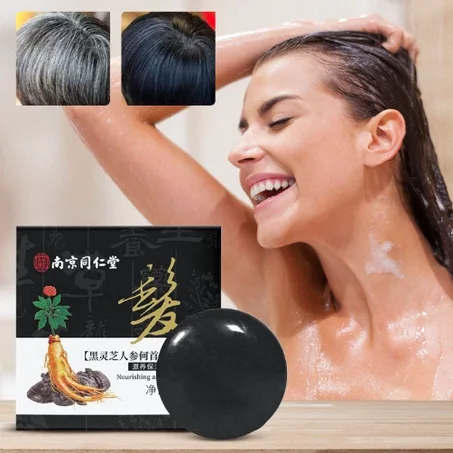 الصابون الكوري لعلاج الشعر الأبيض