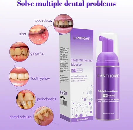 رغوة تبييض الأسنان LANTHOME