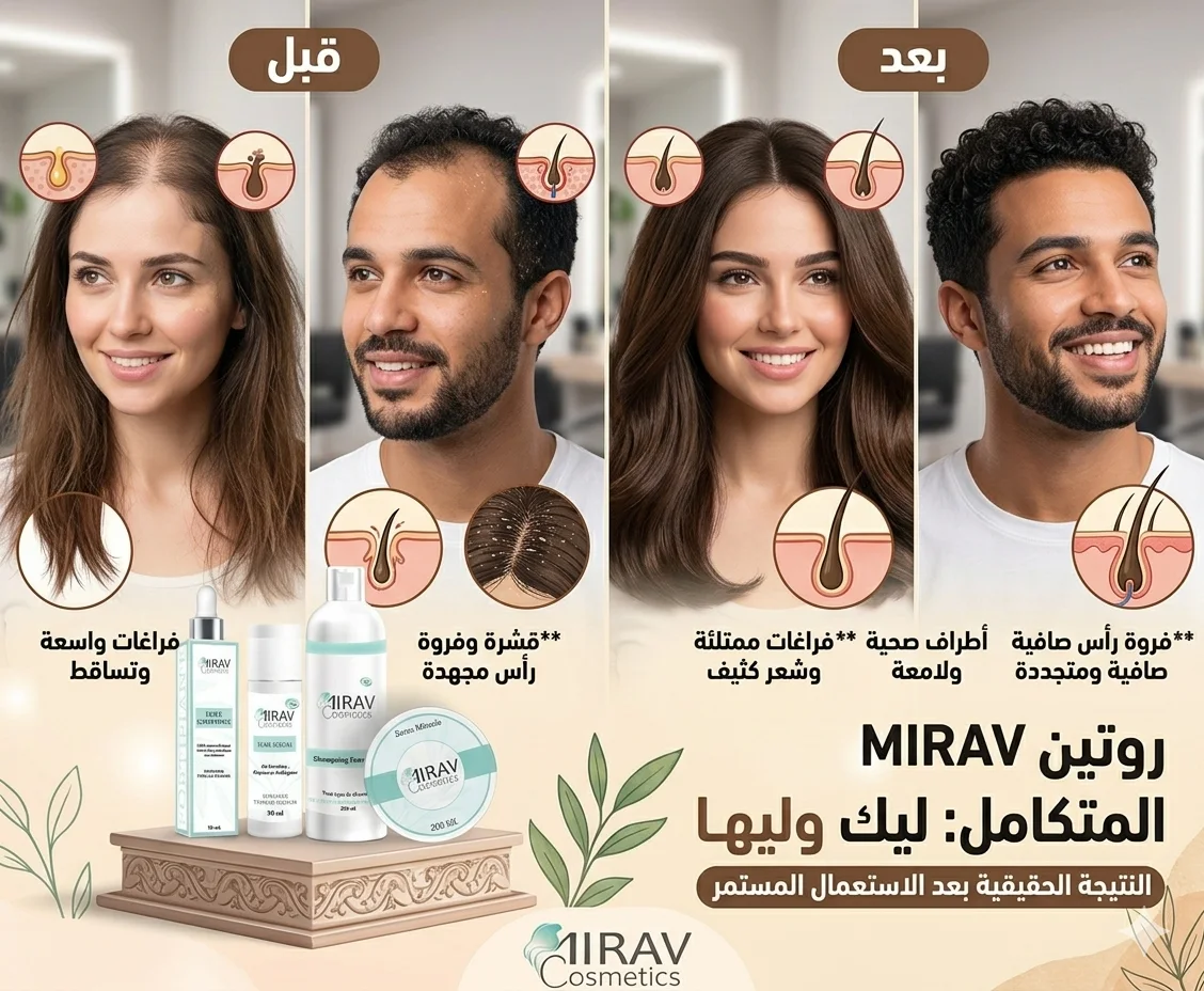 Pack Fortifiant Cheveux Complet - المجموعة المتكاملة لتقوية الشعر ومحاربة التساقط