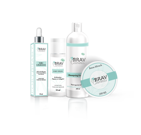 Pack fortifiant cheveux - باقة مقويةو ضد القشرة  للشعر