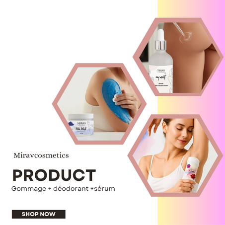 Gamme bodycare déodorant  sérum éclaircissant  سحر الانوثة