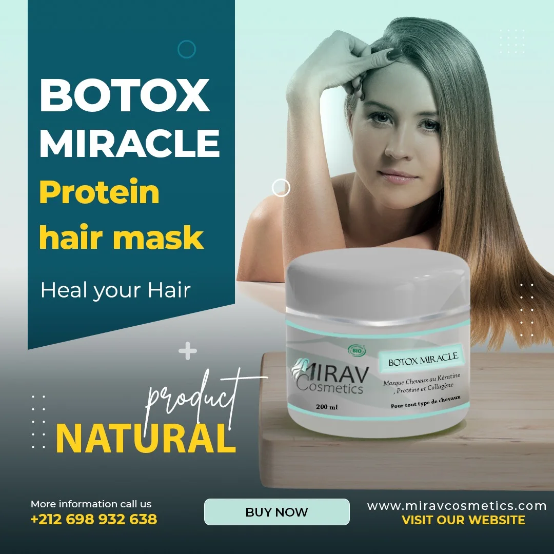 Masque Miracle Réparateur - ماسك المعجزة لإصلاح وتجديد الشعر التالف
