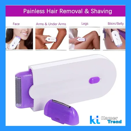 Kit professionnel pour épilation laser sans douleur, rechargeable