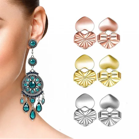 PACK DE 2 PAIRES DE REHAUSSEUR DE BOUCLES D'OREILLES