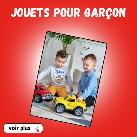 Jouets pour garçon