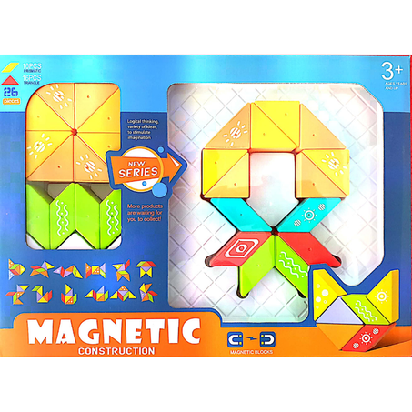 Jeu de construction magnétique