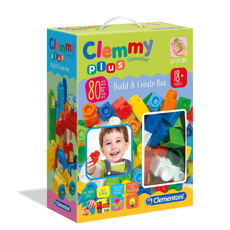 Clemmy Plus – Build and Create Box, Multicolore