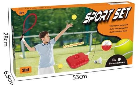 Set Sportif 2-en-1 Tennis & Badminton