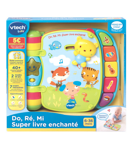LIVRE INTERACTIF – DO, RÉ, MI ENCHANTÉ