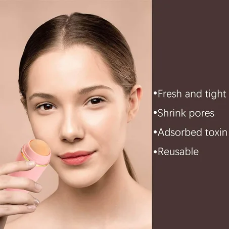 أسطوانة امتصاص الزيوت من الوجه