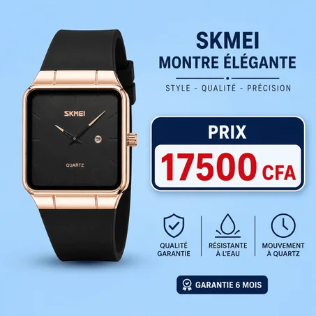 L’élégance à chaque instant… une montre qui allie simplicité et raffinement