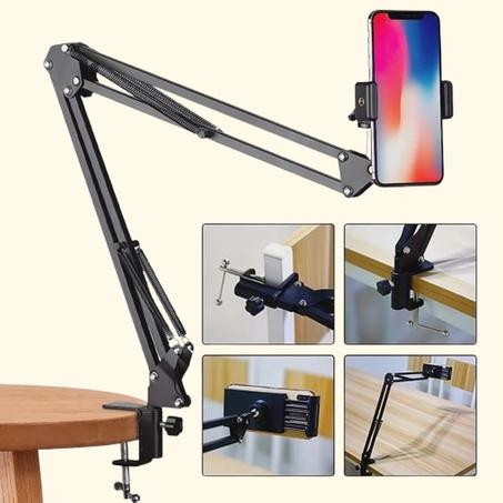 حامل الكمبيوتر والهاتف قابل للتعديل