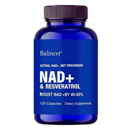 *كبسولات NAD+ Resveratrol: