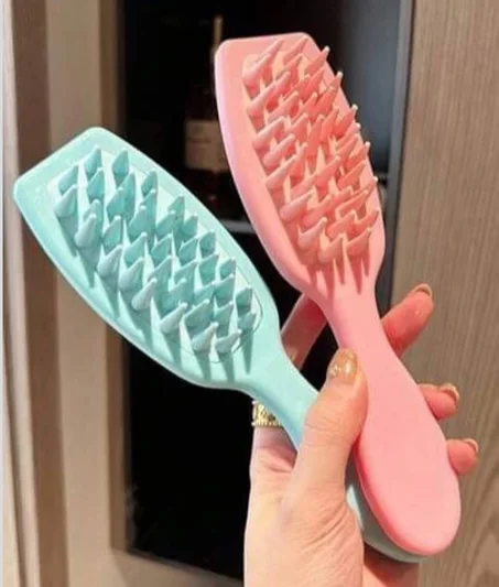 مشط مساج بالسيليكون للشعر و الرأس 😍