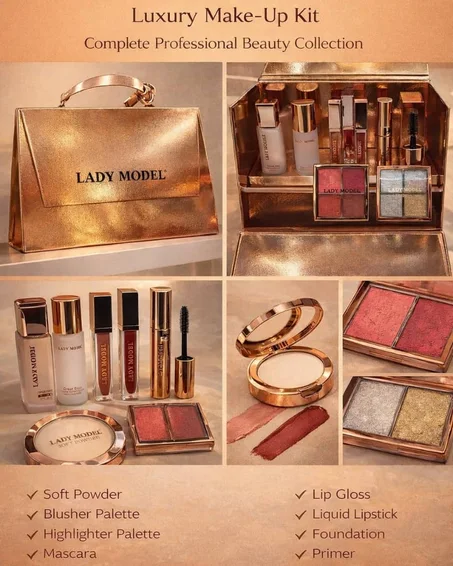 مـجـمـوعـة مكياج ليدي مودل (Lady Model Makeup Gift Box) 👑